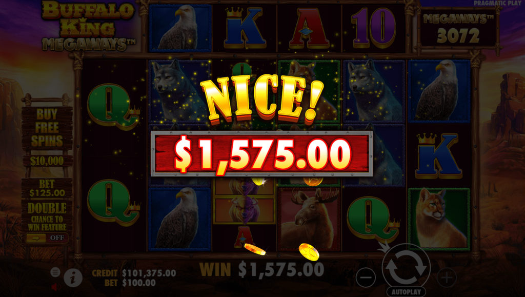 Buffalo King Megaways bonuses