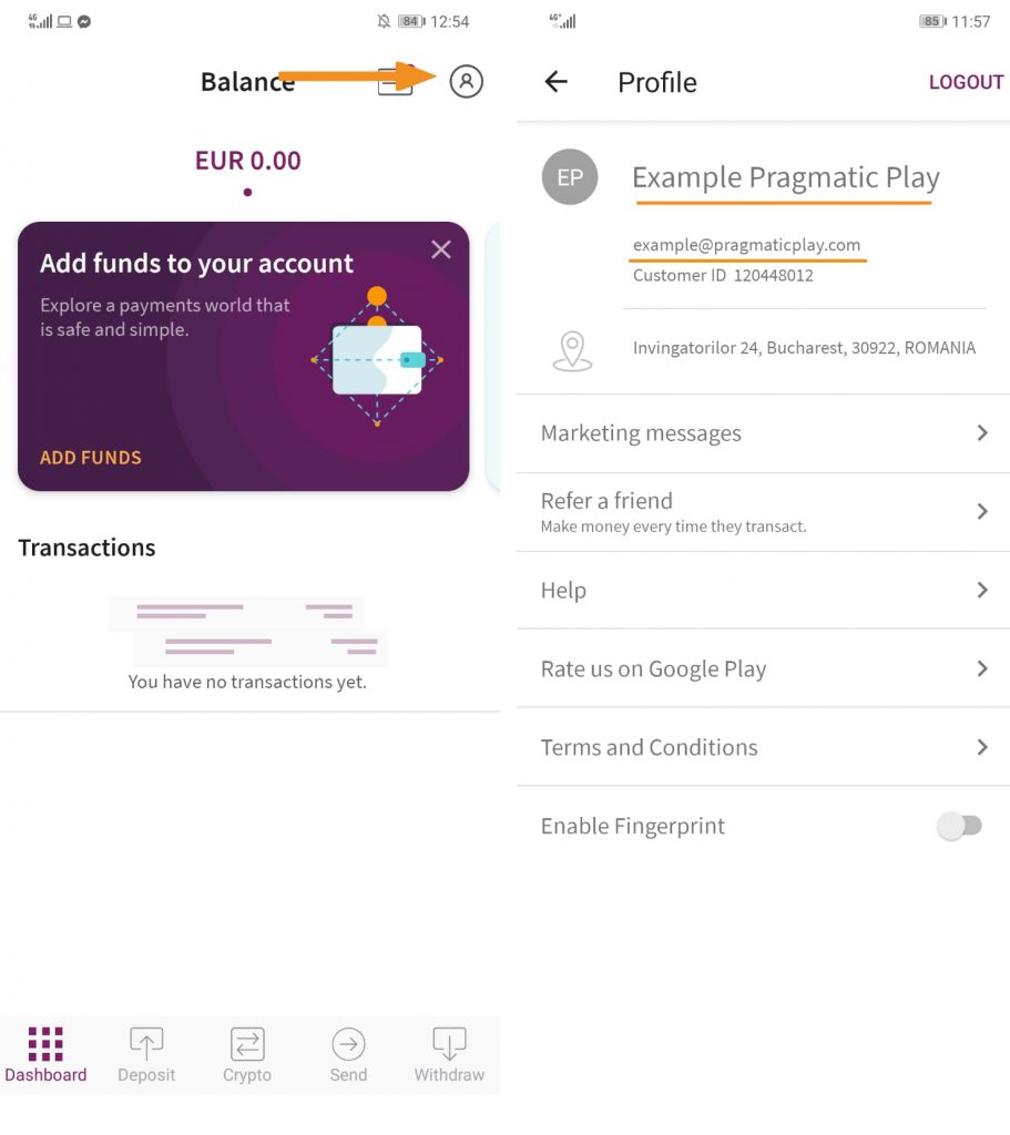 Skrill mobile